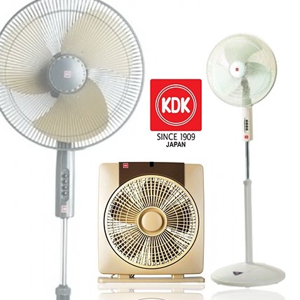 Thương hiệu quạt máy KDK có bằng sáng chế đầu tiên trên thế giới