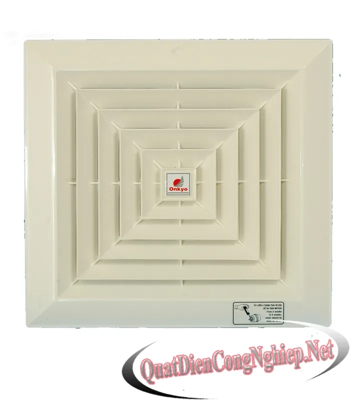Quạt thông gió âm trần Onchyo FVCT15 LHP6
