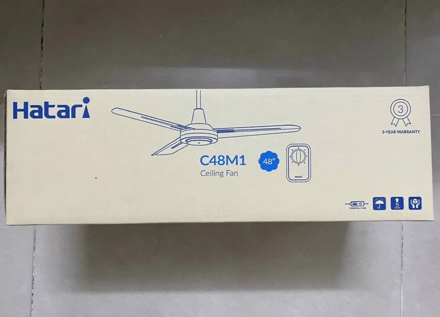 Quạt trần 3 cánh Hatari C48M1
