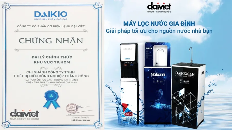 Máy lọc nước RO Daikiosan DSW-32009H3