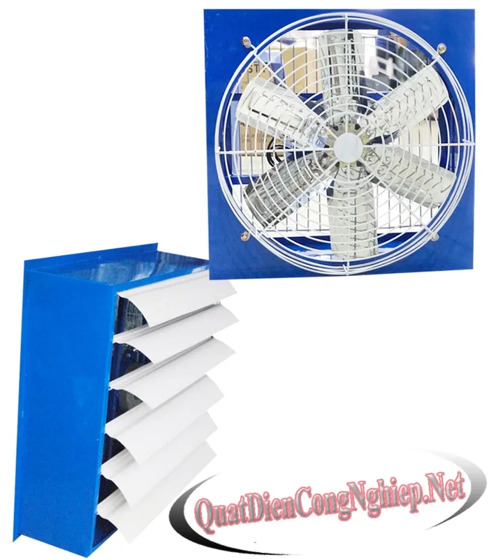 Quạt hút thông gió nhà xưởng QVKV 40CM
