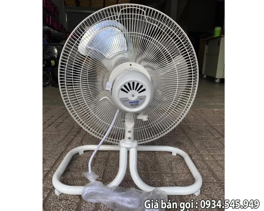 Quạt sàn chân quỳ Ha.winco HF20-45 (màu trắng)