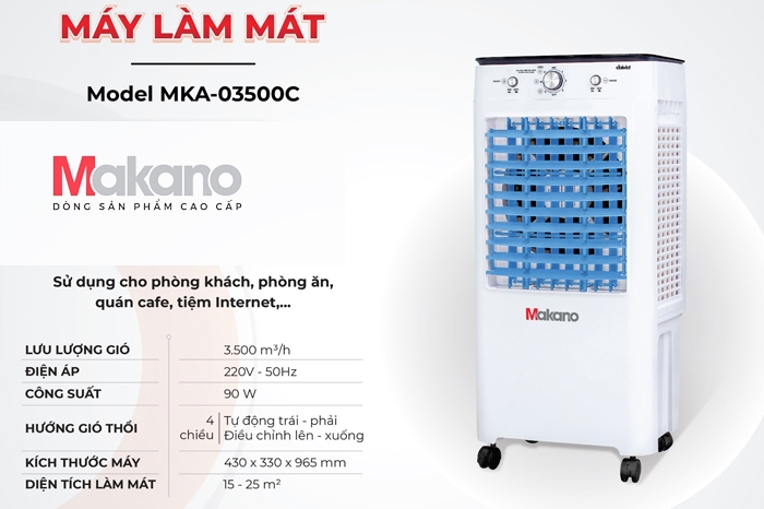 Máy làm mát Makano MKA-03500C