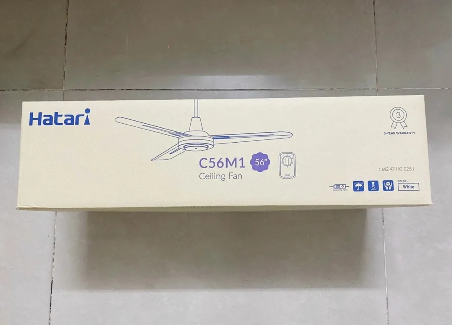 Quạt trần 3 cánh Hatari C56M1