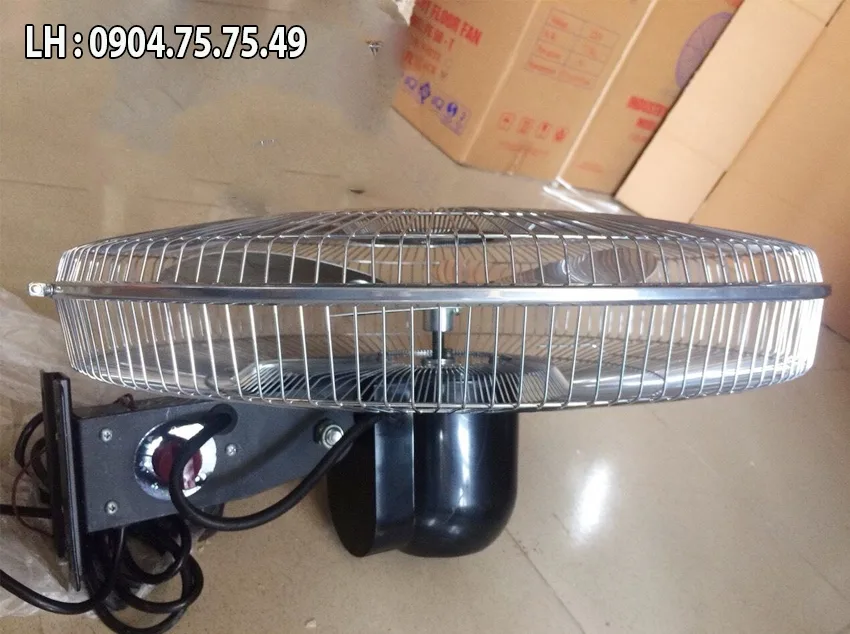 Quạt treo tường Deton CFDV-45W lồng xi mạ inox