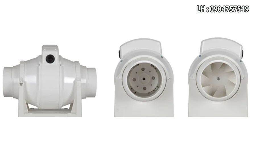 Quạt hút nối ống siêu âm Vorter TF-125