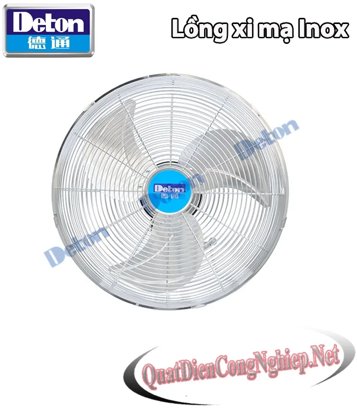 Quạt treo tường Deton CFDV-45W lồng xi mạ inox