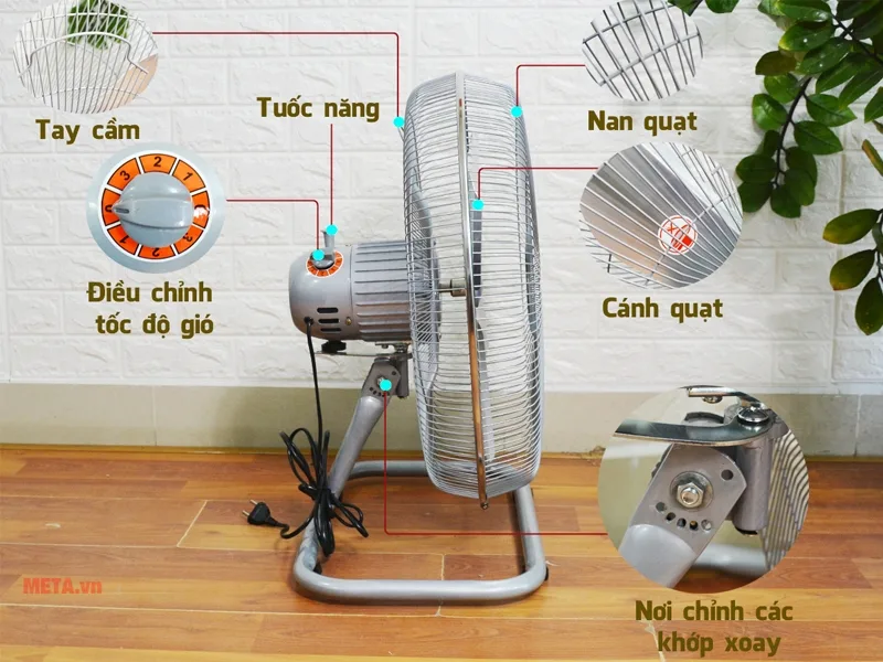 Quạt Sàn Công Nghiệp Ching Hai FF9199