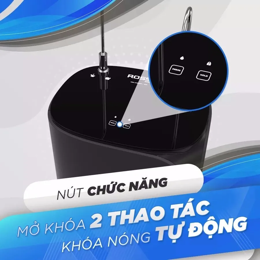 Máy lọc nước RO nóng nguội Neo Ambient hot 9 lõi