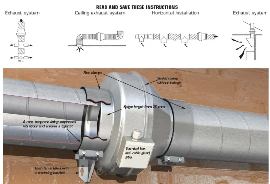 Quạt hút âm trần nối ống NANYOO DPT25-66B