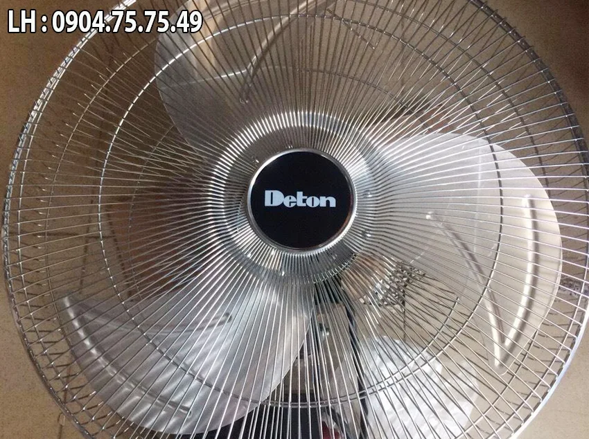 Quạt treo tường Deton CFDV-45W lồng xi mạ inox