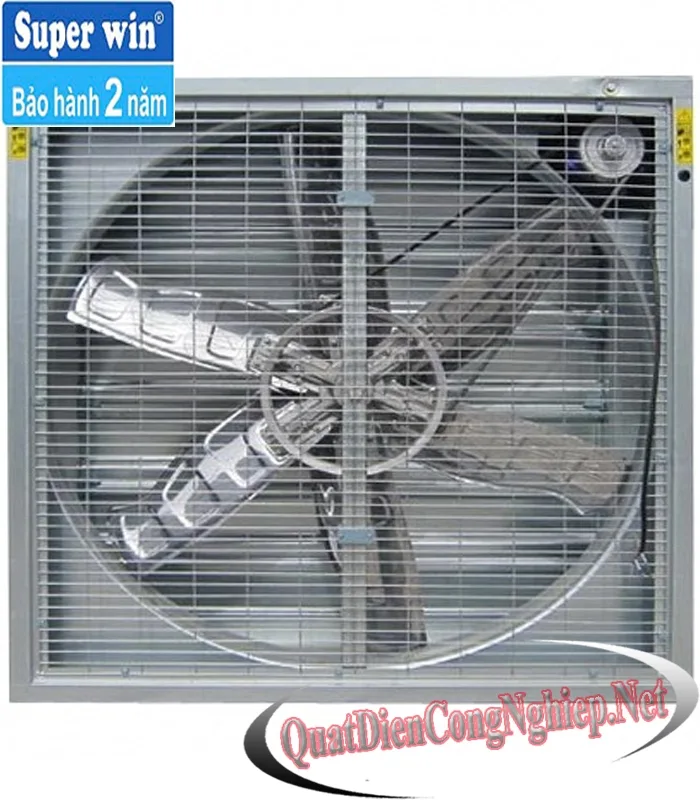 Quạt Thông Gió Vuông Cánh Inox Super Win SPW 1380