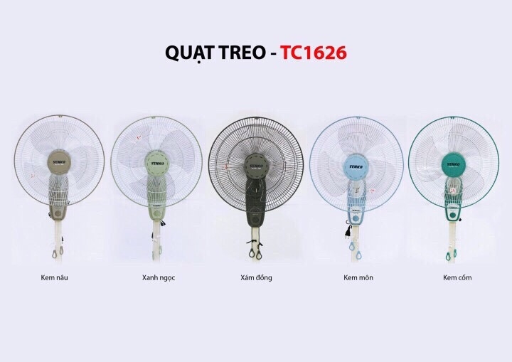 Quạt treo tường Senko TC1626