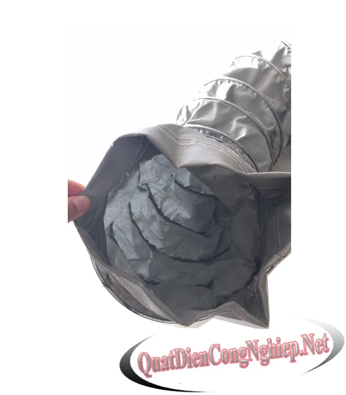 Ống dẫn gió chống cháy chịu nhiệt phi Ø400mm