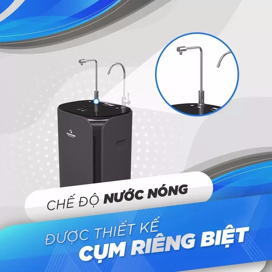 Máy lọc nước RO nóng nguội Neo Ambient hot 9 lõi