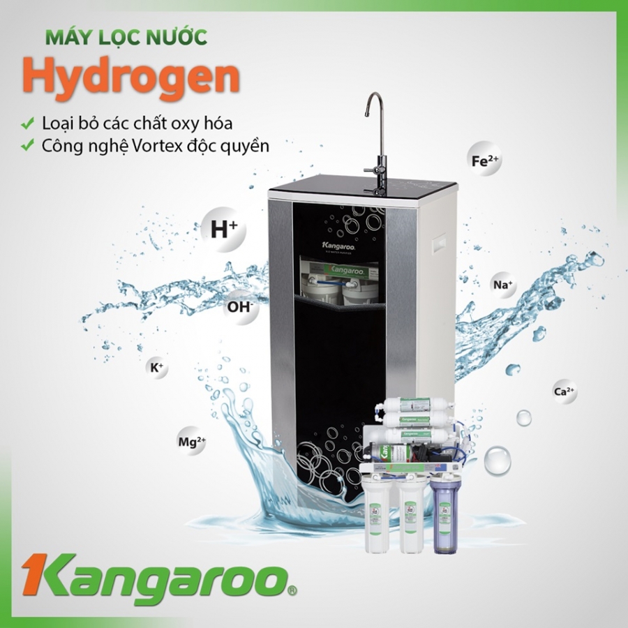 Máy lọc nước Hydrogen Kangaroo KG100HQVTU