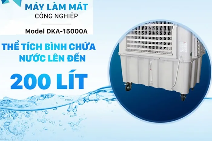 Quạt máy làm mát hơi nước Daikiosan DKA-15000A