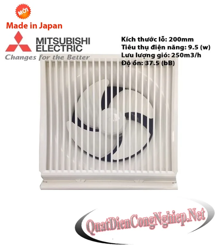 Quạt thông gió ốp tường Mitsubishi EX-15SK5-E