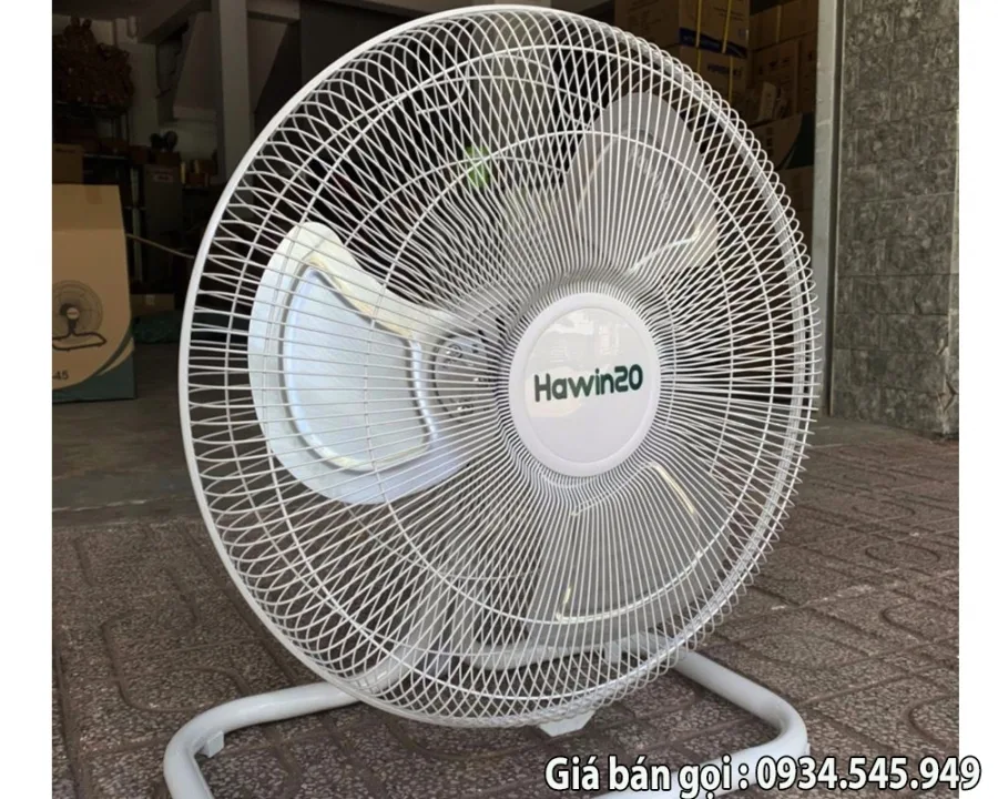 Quạt sàn chân quỳ Ha.winco HF20-45 (màu trắng)