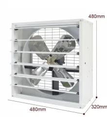 Quạt hút thông gió cánh inox IFan 48CSA