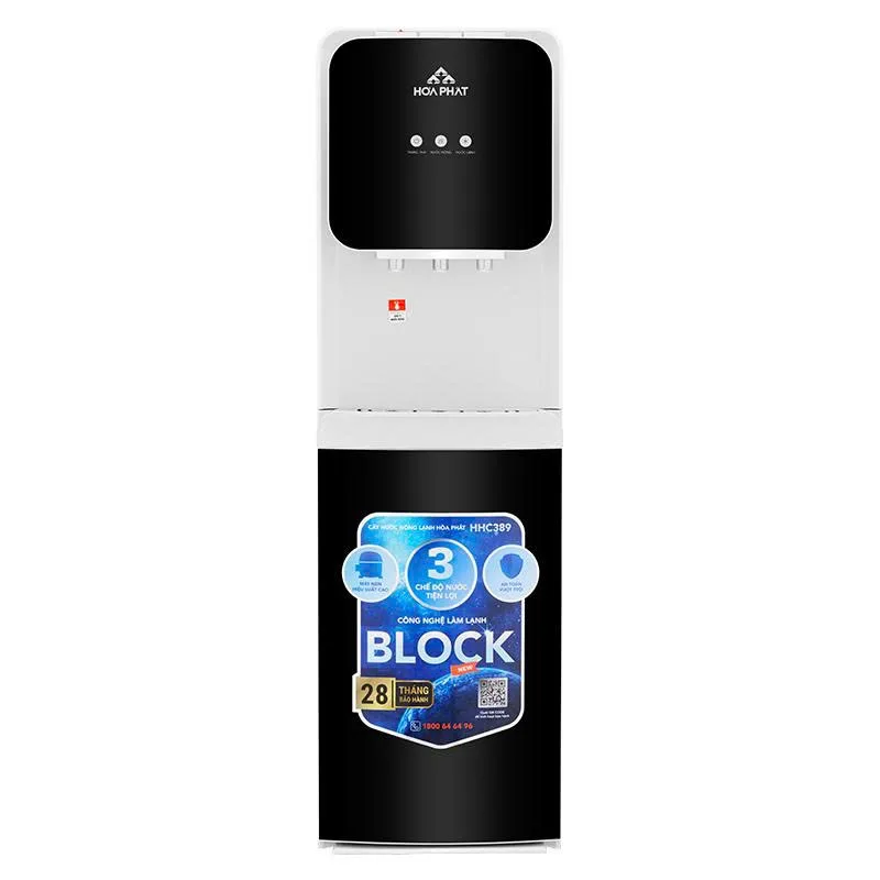 Cây nước nóng lạnh hút bình Hòa Phát HHC389