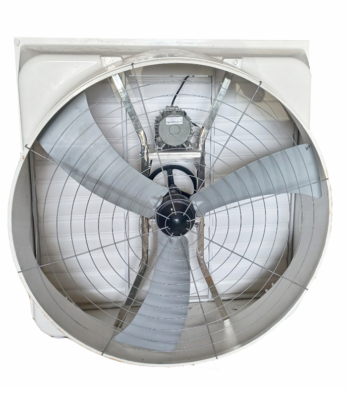 Quạt composite truyền động gián tiếp DHF1460 cánh nhôm đúc