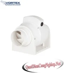 Quạt hút nối ống siêu âm Vortex TF-150