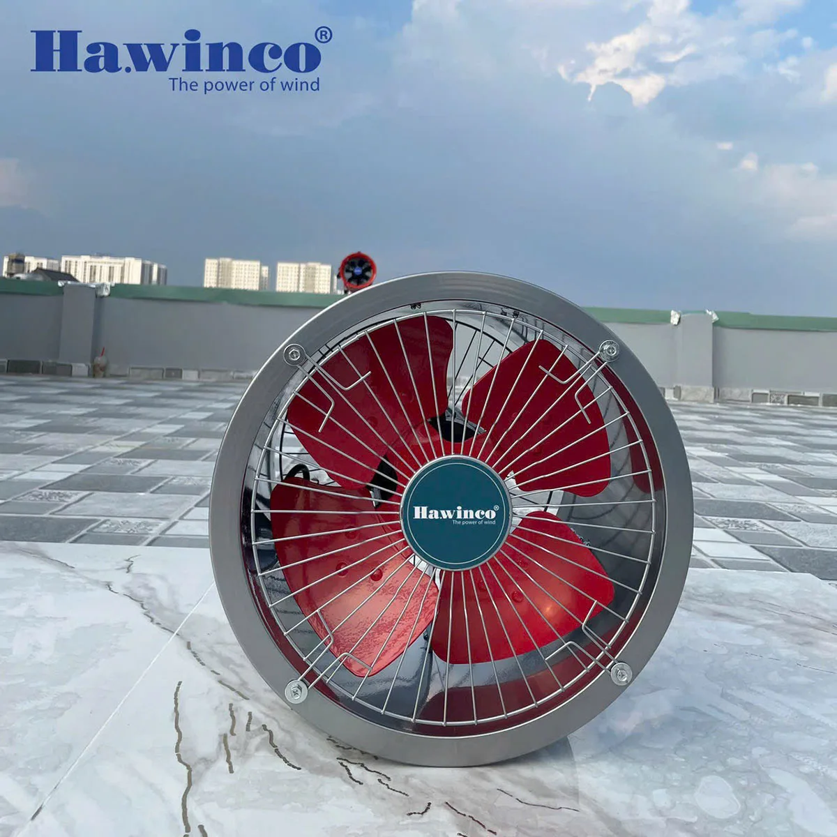 Quạt thông gió khung tròn Ha.winco DFG60SM (1130W)