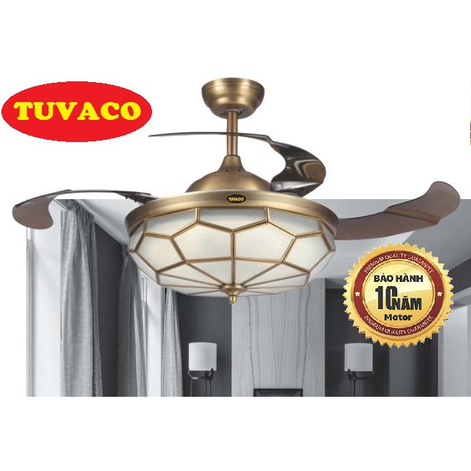 Quạt trần trang trí Tuvaco C600TV-02C