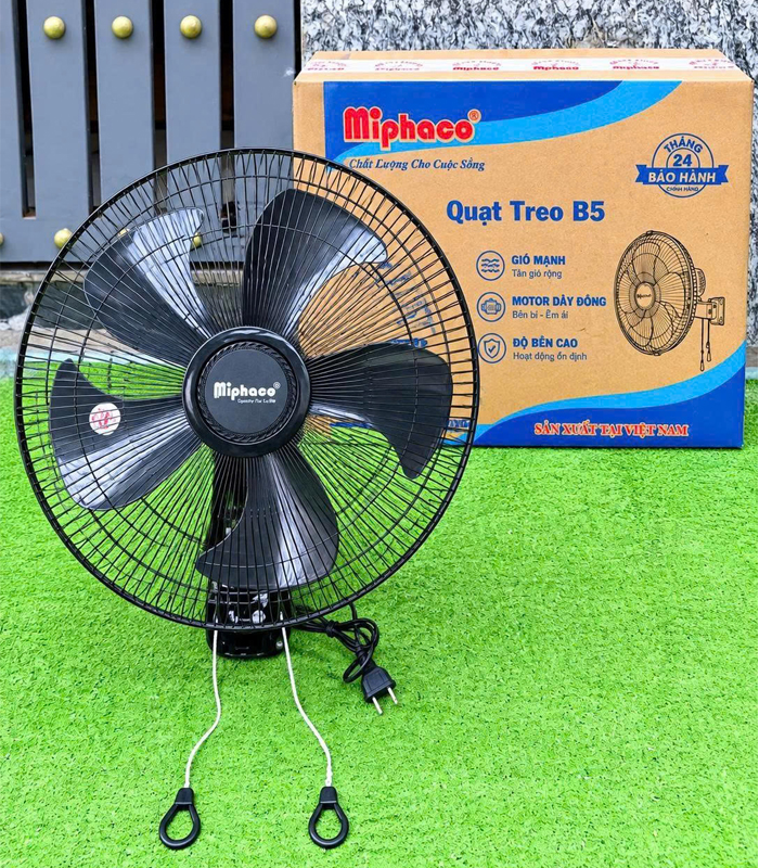 Quạt treo bán công nghiệp Miphaco TR55 72W