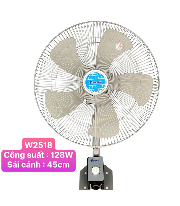 Quạt treo tường Ching Hai W2518