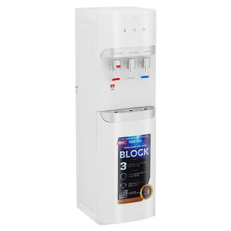 Cây nước nóng lạnh hút bình Hòa Phát HHC383