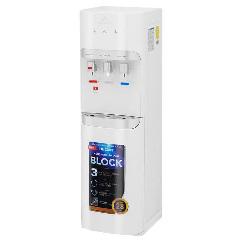 Cây nước nóng lạnh hút bình Hòa Phát HHC383