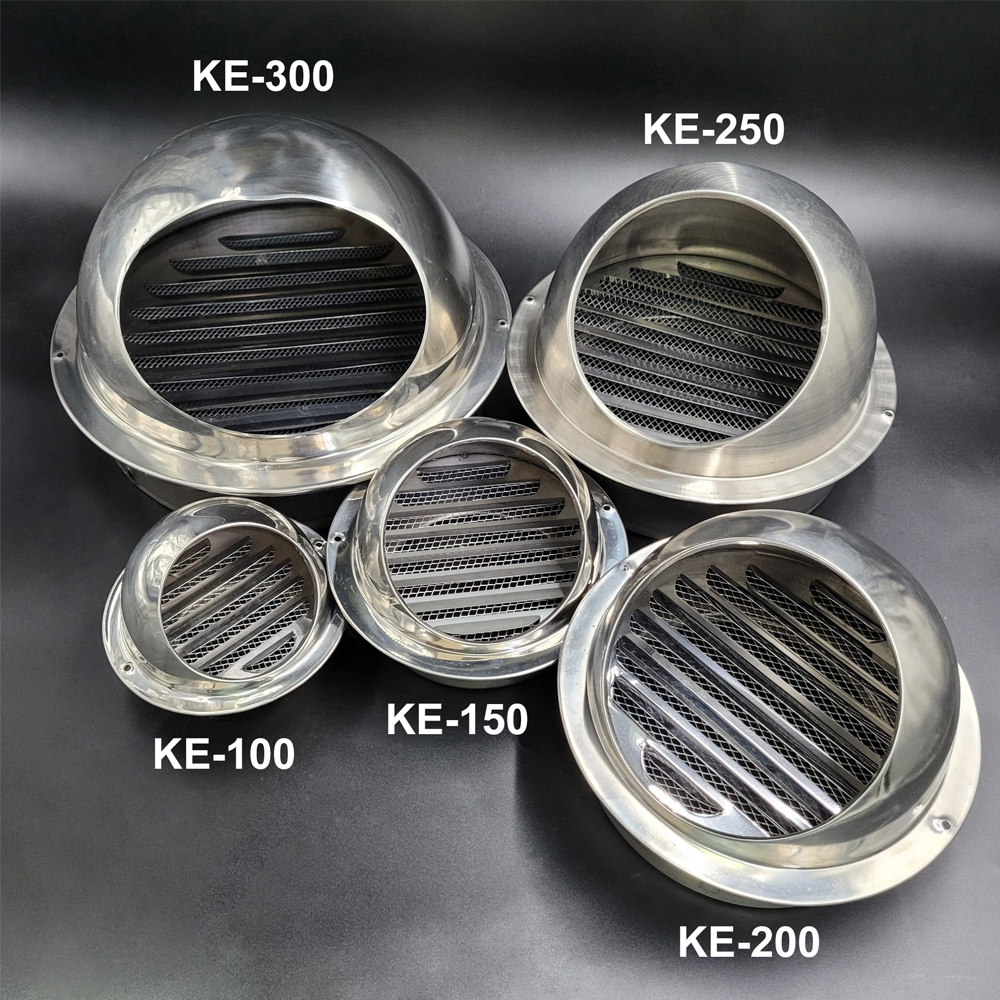 Chụp thông hơi Inox D100