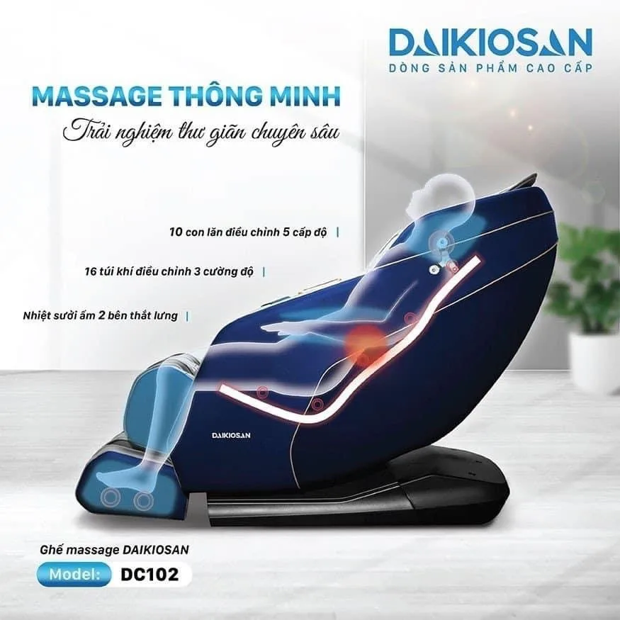 Ghế Massage Daikiosan DC102