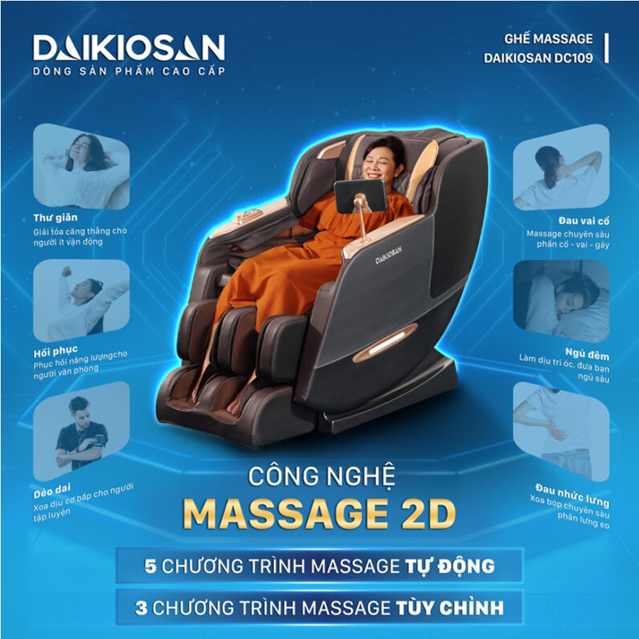 Ghế Massage Daikiosan DC109
