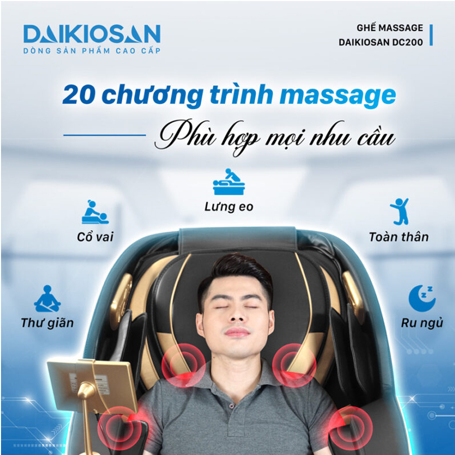 Ghế Massage Daikiosan DC200
