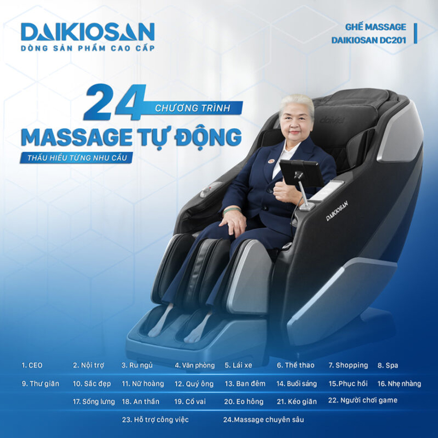 Ghế Massage Daikiosan DC201