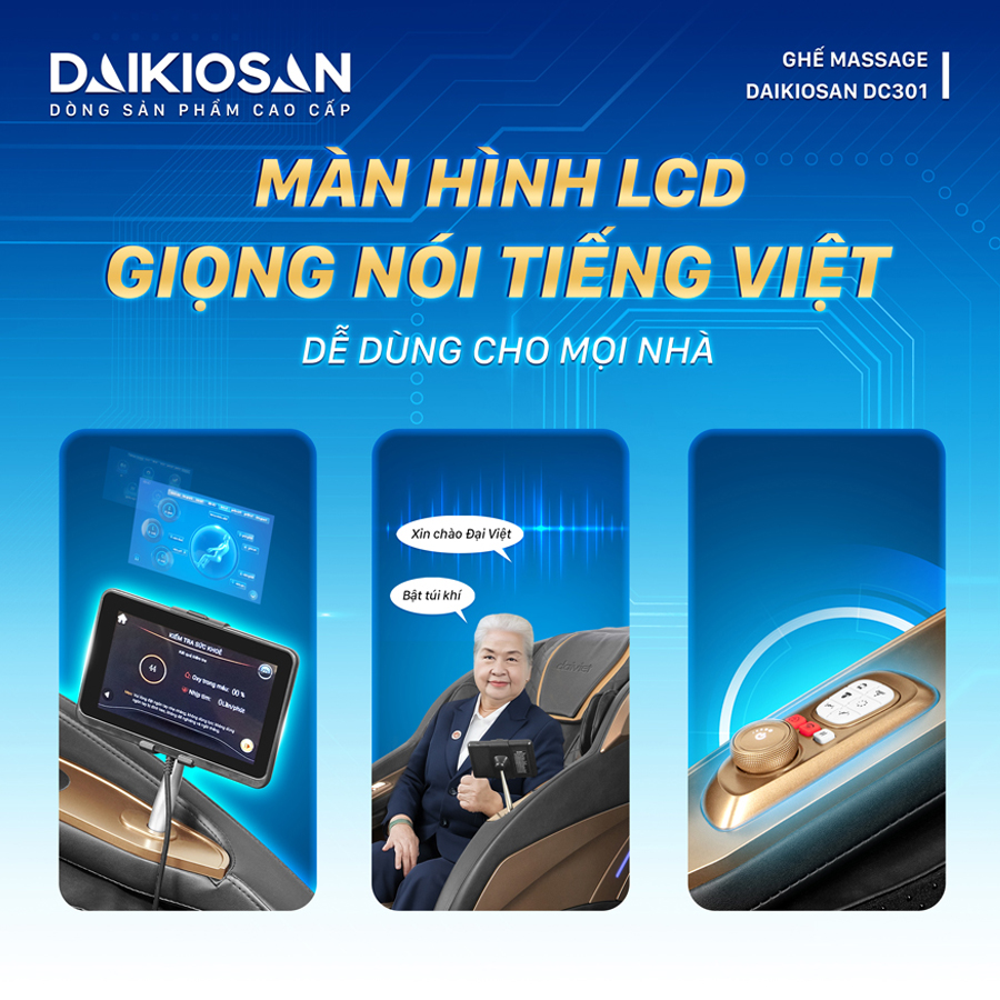 Ghế Massage Daikiosan DC301