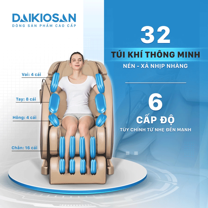 Ghế massage Daikiosan DVGM-20001