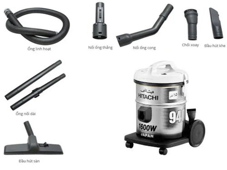 Máy Hút Bụi Công Nghiệp Hitachi CV-940Y