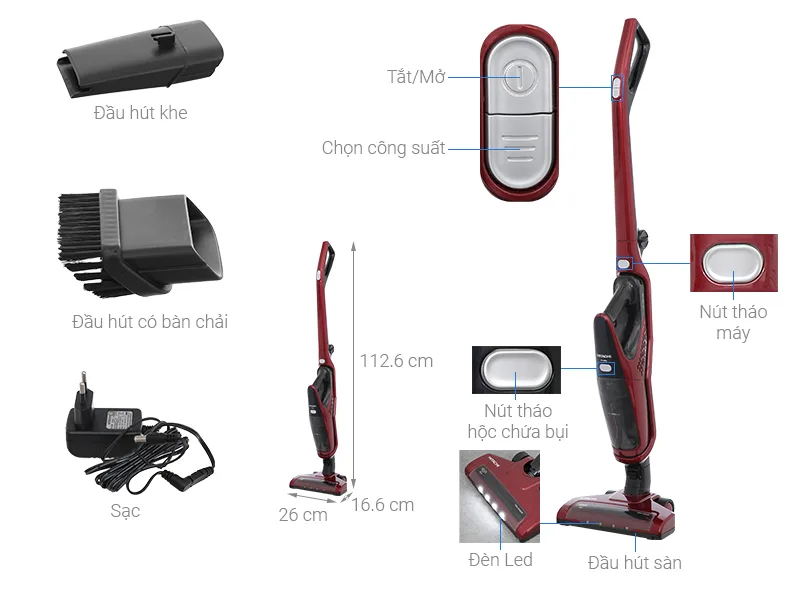 Máy hút bụi không dây Hitachi PV-X85M