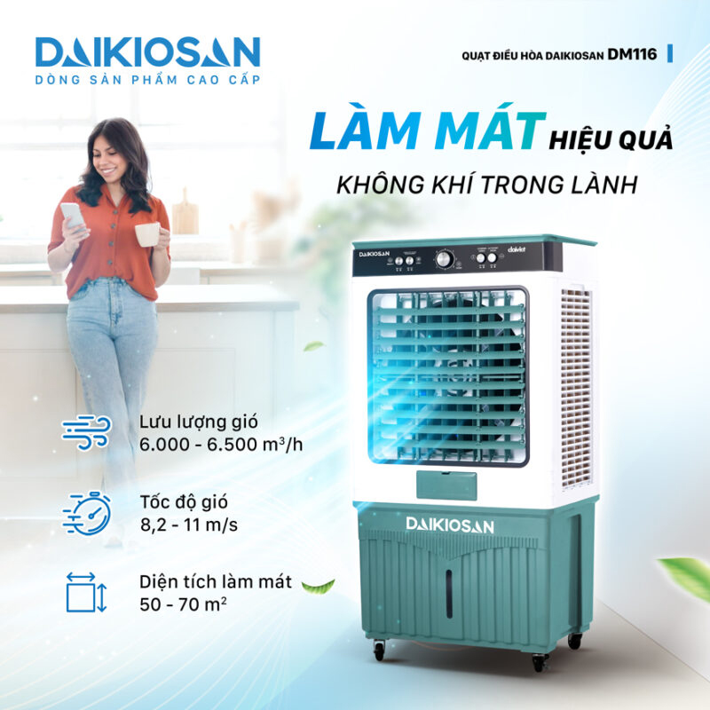Máy làm mát Daikiosan DM116