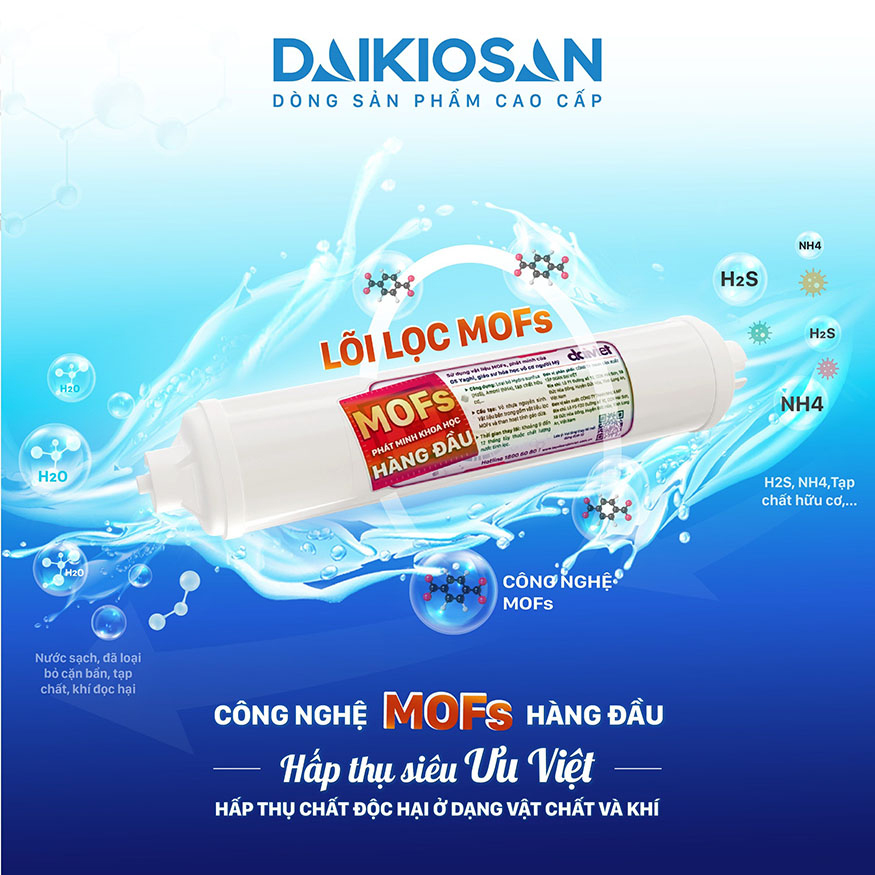 Máy lọc nước Daikiosan DR H nóng nguội lạnh DN302