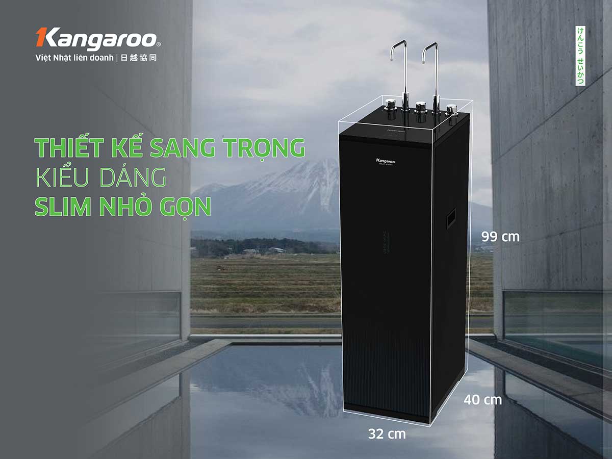 Máy lọc nước Kangaroo Hydrogen Infinity nóng lạnh KG10A15