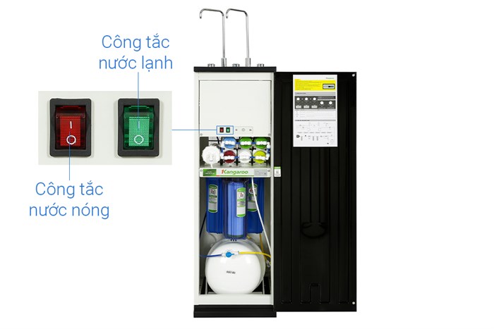 Máy lọc nước Kangaroo Hydrogen nóng lạnh KG10A18