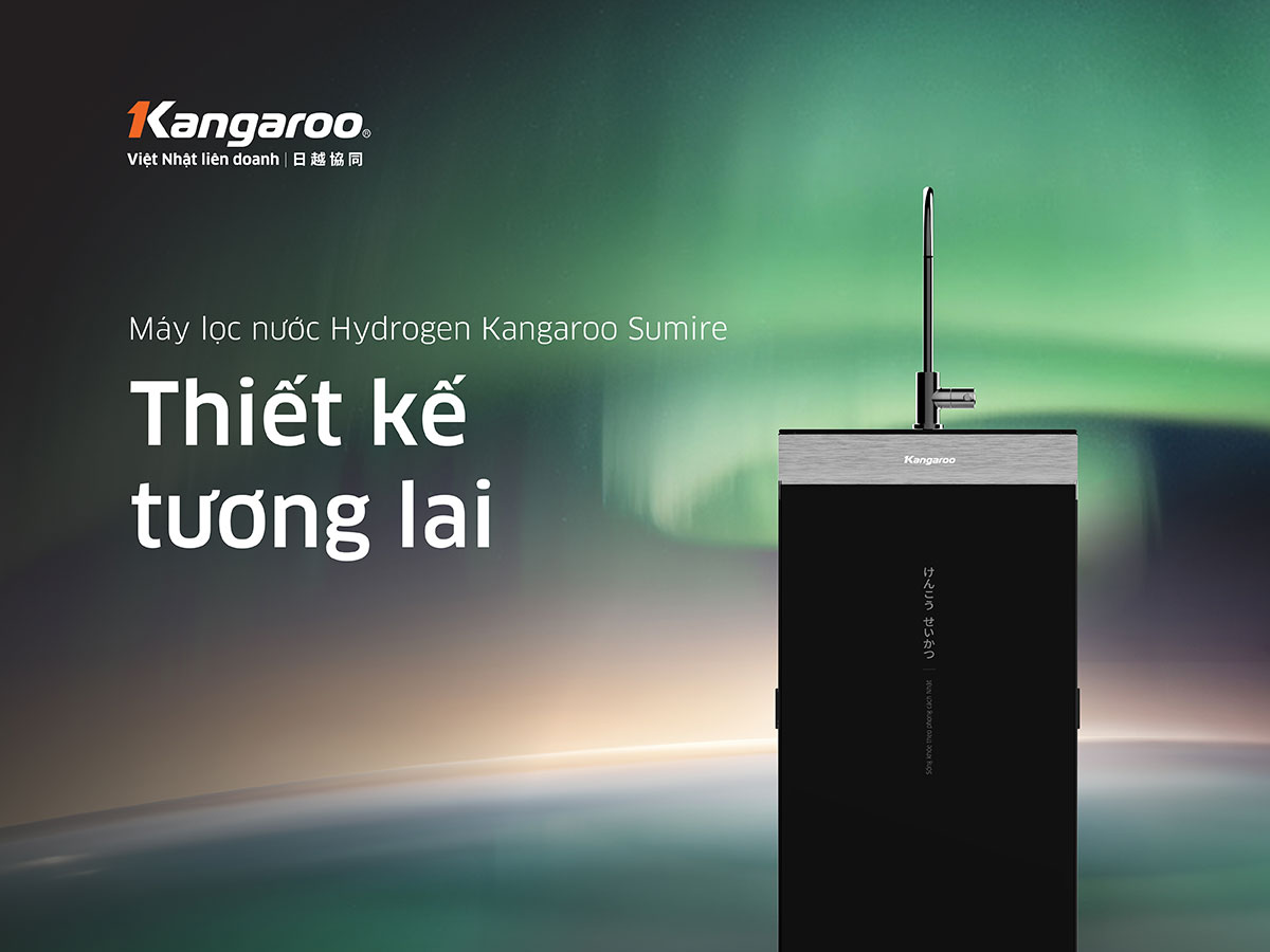 Máy lọc nước Kangaroo Sumire Hydrogen KG100H