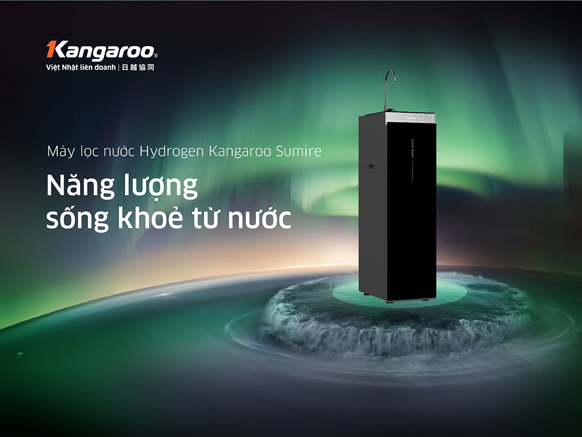 Máy lọc nước Kangaroo Sumire Hydrogen KG100H