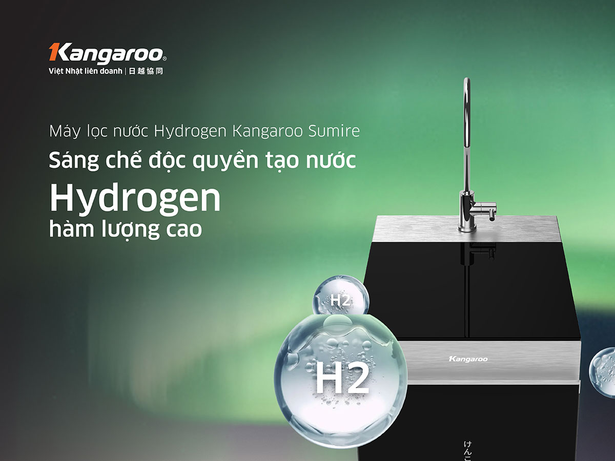 Máy lọc nước Kangaroo Sumire Hydrogen KG100H