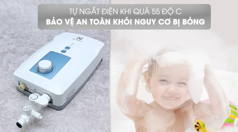 Máy nước nóng trực tiếp Electrolux EWE451GX-DWB